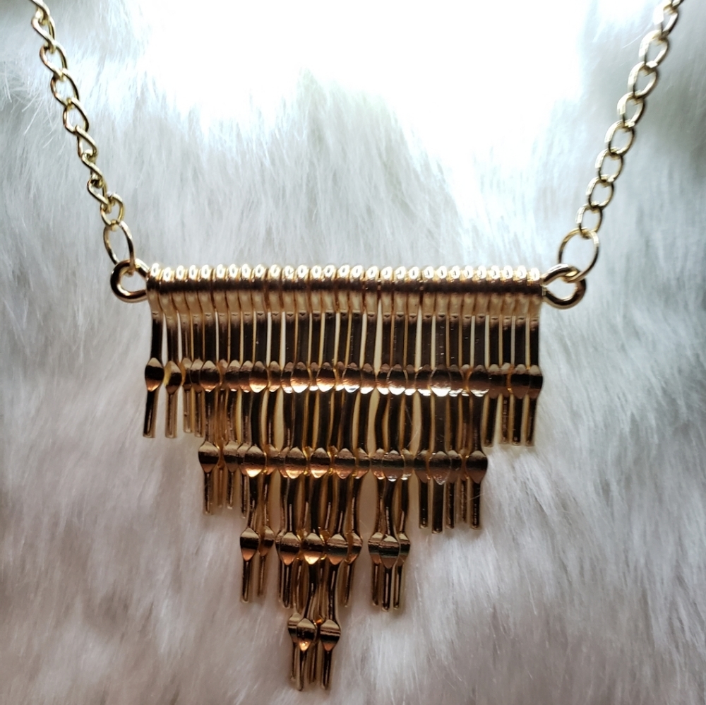 Gold Statement Necklace